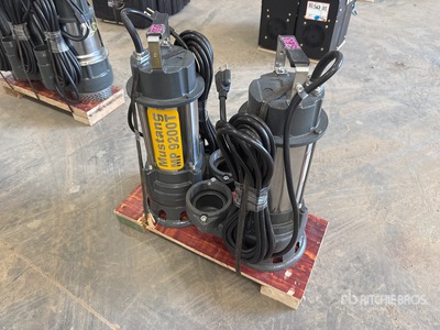 Quantity of (2) Mustang MP9200T 3 in Trash Pump (Unused)