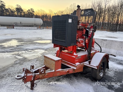 Trailer-Mounted Water Pump