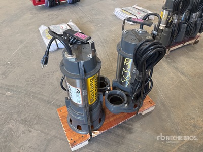 Quantity of (2) Mustang MP9200T 3 in Trash Pump (Unused)