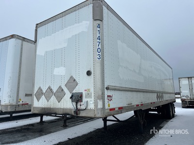 2011 Wabash DVCVHSA 40 ft x 102 in T/A Gesloten aanhangwagen