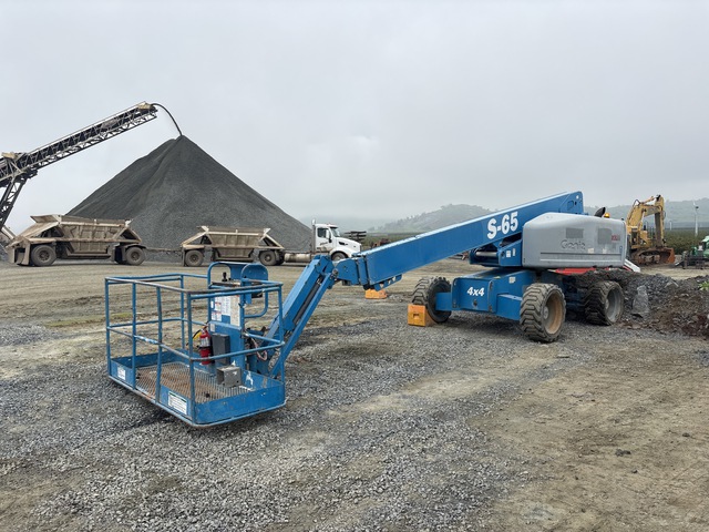 2012 Genie S-65 4WD Diesel Telescopic Boom Lift