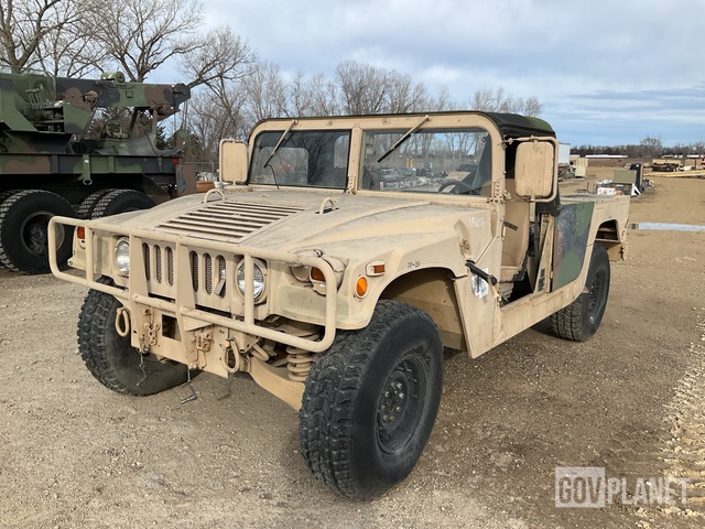 1999 AM General M1097A2 HMMWV 2 Door Soft Top w/Truck Body