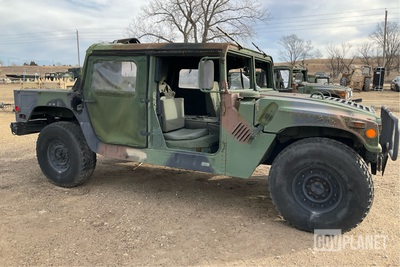 2002 AM General M1097A2 HMMWV 4 Door Soft Top w/Truck Body