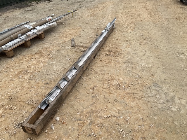 Lot of (2) Aluminum T-Channels