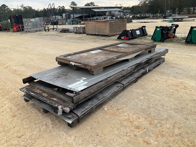 (6) 12' x 4' Aluminum Sheets