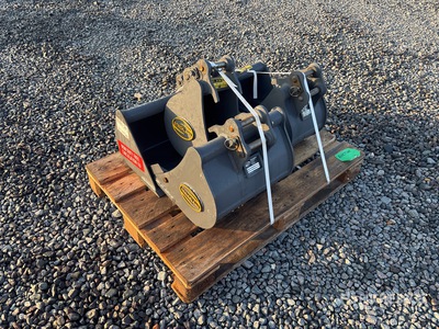 Quantity of (4) Strickland Excavator Bucket - Fits JCB 801 (Unused)