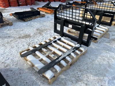 JBX 4000 48 in スキッドステア用フォーク (Unused)