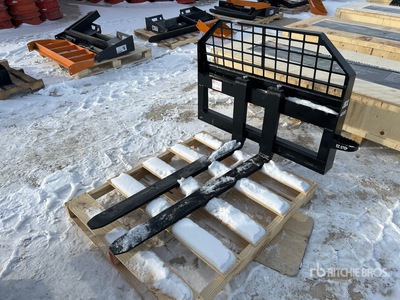 JBX 4000 48 in スキッドステア用フォーク (Unused)