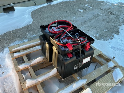 Quantity of (5) 25 ft 800 amp Booster Cables (Unused)