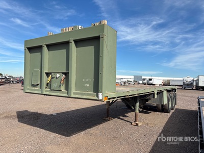 Southwest Truck Body M871 30 ft T/A Przyczepa płaska