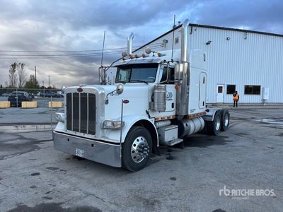 2015 Peterbilt 389 6x4 Sleeper Truck Tractor