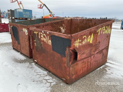 Quantity of (2) Waste Container