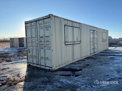 2025 40 ft High Cube Multi-Door Storage Container