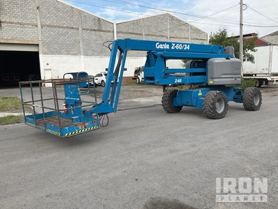 2006 Genie Z-60/34 4WD Dual Fuel Articulating Boom Lift