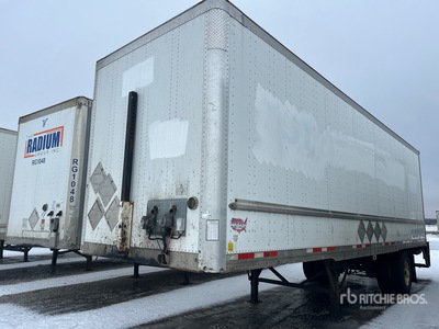 2011 Wabash DVCVHSA 32 ft x 102 in S/A Przyczepa furgon