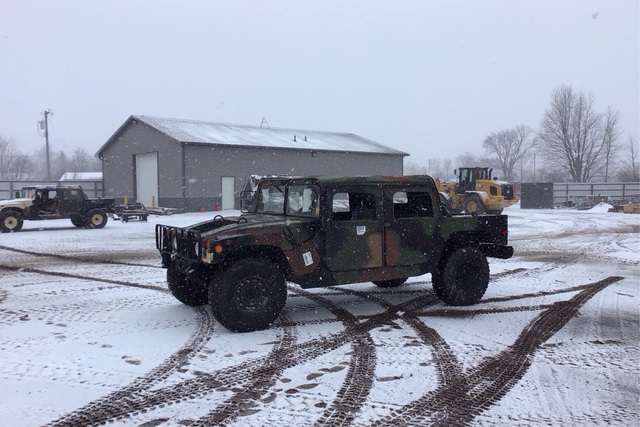 2008 AM General M1097R1 HMMWV 4 Door Soft Top w/Truck Body