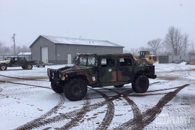 2008 AM General M1097R1 HMMWV 4 Door Soft Top w/Truck Body