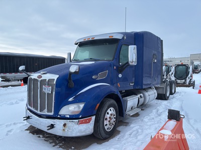 2016 Peterbilt 579 6x4 Cabeza Tractora Cabina Dormitorio