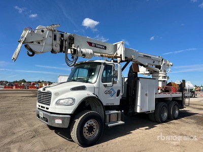 2021 Terex Telelect General 65 on 2020 Freightliner M2 106 6x6 Digger Derrick Truck