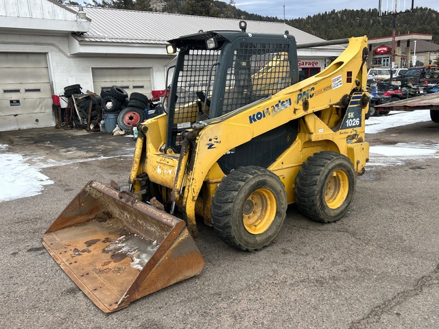 2007 Komatsu SK1026-5N Skid Steer Loader