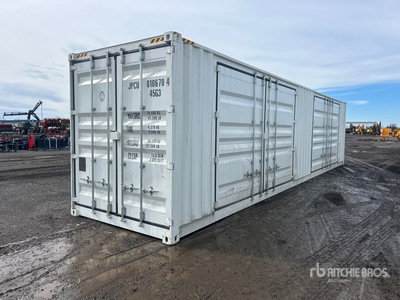 2026 40 ft High Cube Multi-Door Storage Container