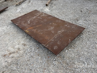 4 ft x 7 ft 5 in (0.75 in Thick) Steel Plate