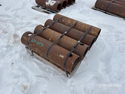 Quantity of (4) SCH 80 32 in x 8 in Spreader Bar