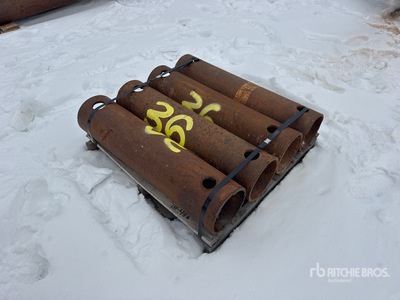 Quantity of (4) 36 in x 8 in SCH 80 Spreader Bar
