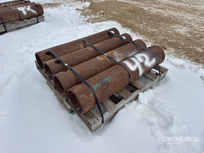 Quantity of (4) 42 in x 8 in SCH 80 Spreader Bar