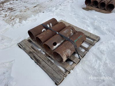 Quantity of (4) SCH 80 24 in x 8 in Spreader Bar