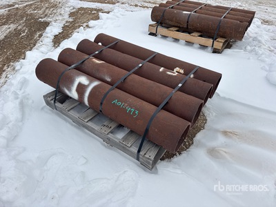 Quantity of (4) 51 in x 8 in SCH 80 Spreader Bar