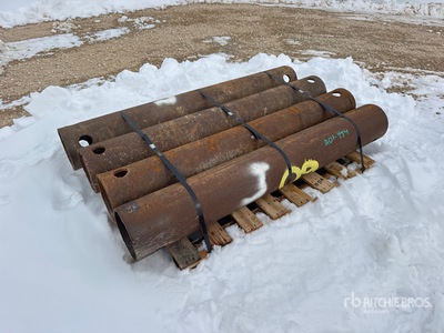 Quantity of (4) 60 in x 8 in SCH 80 Spreader Bar