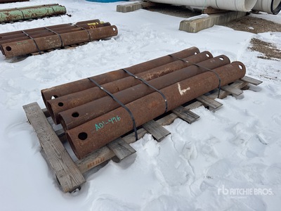 Quantity of (4) Sch 80 84 in x 8 in Spreader Bar
