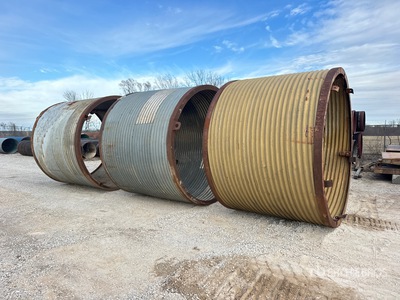 Speed Shore 20 ft x 8 ft 8 in Round 6 ft dia Manhole 3pc Protección de zanja