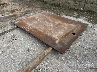 6 ft x 8 ft (0.75 in Thick) Steel Plate