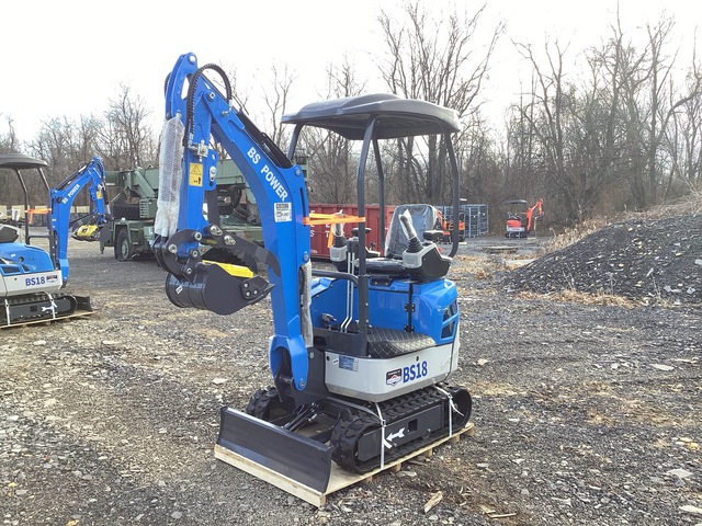 2026 BSPOWER BS18 Mini Excavator - Unused