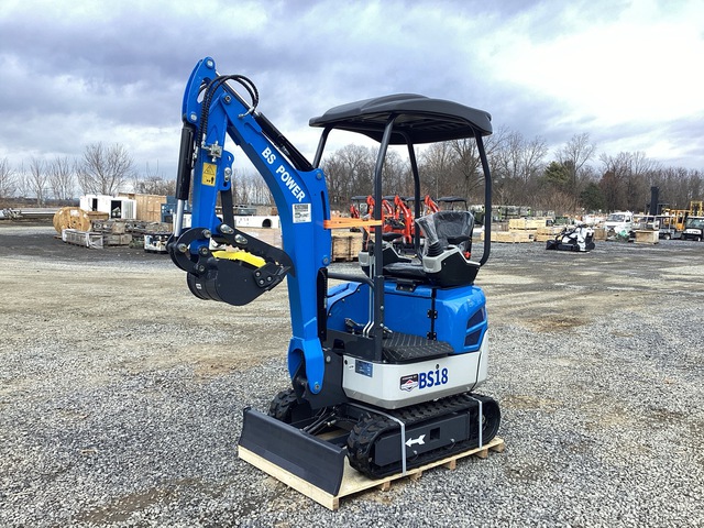 2026 BS Power BS18 Mini Excavator - Unused