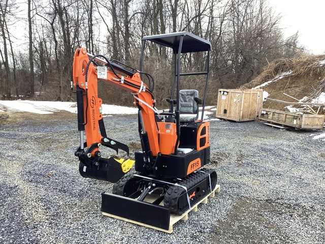 2026 FF Industrial FF-15 Mini Excavator - Unused