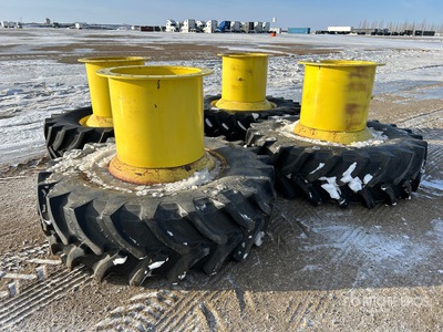 Quantity of (4) Petlas 520/85R38 Pneumatici - Fits John Deere 9560R