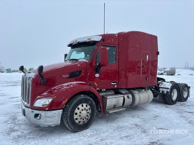 2020 Peterbilt 579 6x4 T/A Sleeper Truck Tractor