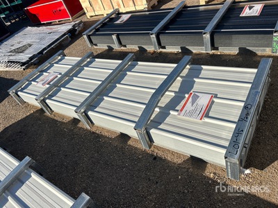 Quantity of (200) 2026 SUNTOP S3048C Corrugated PPGI Steel Panels Divers - Matériaux de construction (Unused)