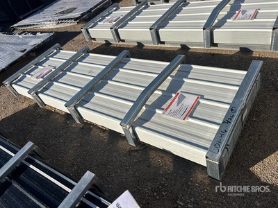 Quantity of (200) 2026 SUNTOP S3048C Corrugated PPGI Steel Panels Divers - Matériaux de construction (Unused)