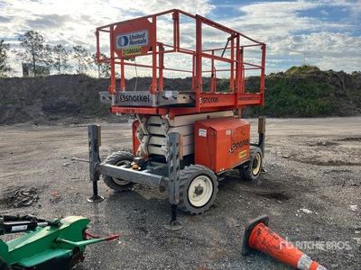 2018 Snorkel S2770RT 4x4 Diesel Scissor Lift