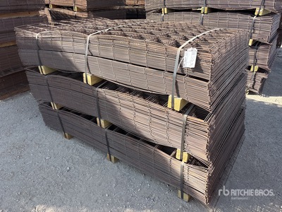 Quantity of (3) Bundles of 6 in x 6 in W1.4/W1.4 4 ft x 7 ft Welded Mesh Panels