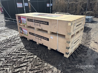 2026 SUNTOP SC3131 31 ft x 31 ft Double Garage Metal Shed (Unused)