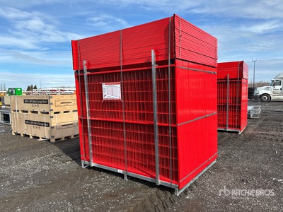 Quantity of (90) 2026 SUNTOP S1822-90 7 ft 6 in x 6 ft Temporary Valla (Unused)