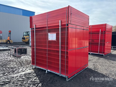 Quantity of (90) 2026 SUNTOP S1822-90 7 ft 6 in x 6 ft Temporary Valla (Unused)