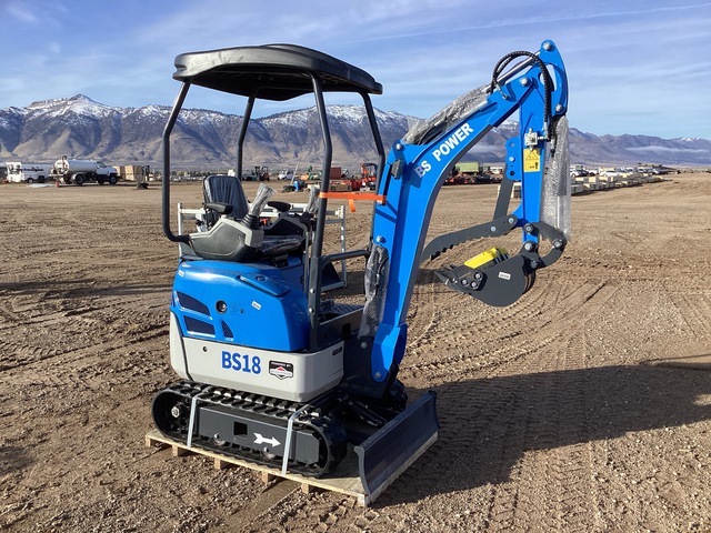 2026 BS Power BS18 Mini Excavator - Unused