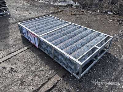 Quantity of (24) 2026 SUNTOP S2400 100 ft x 40 in Galvanized Farm Vallas (Unused)