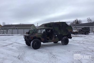 2008 AM General M1097R1 HMMWV 2 Door Soft Top w/Truck Body